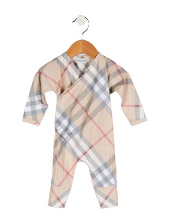 Burberry Woven Check One Piece