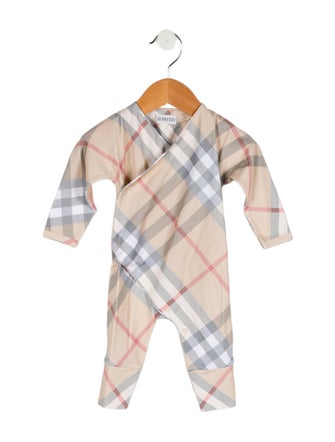 Burberry Woven Check One Piece