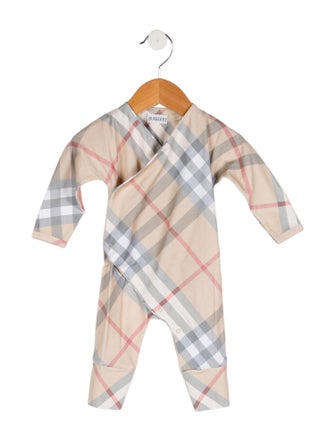 Burberry Woven Check One Piece
