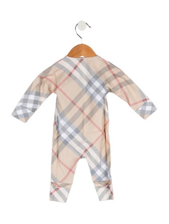 Burberry Woven Check One Piece