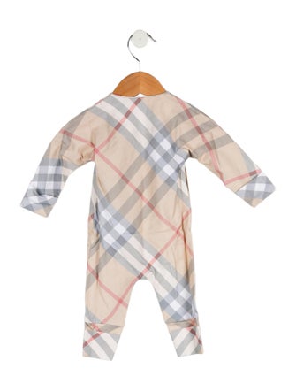 Burberry Woven Check One Piece