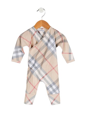 Burberry Woven Check One Piece