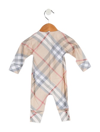 Burberry Woven Check One Piece