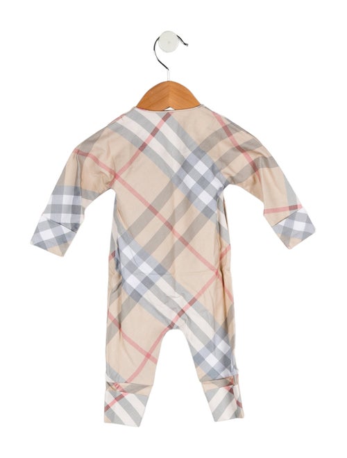 Burberry Woven Check One Piece