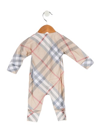 Burberry Woven Check One Piece