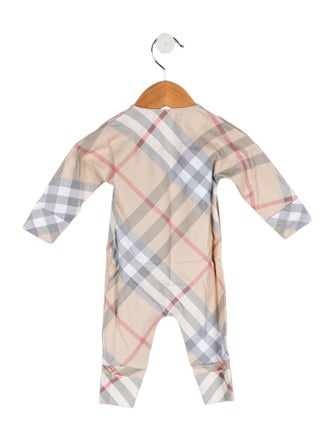 Burberry Woven Check One Piece