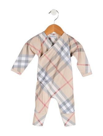 Burberry Woven Check One Piece