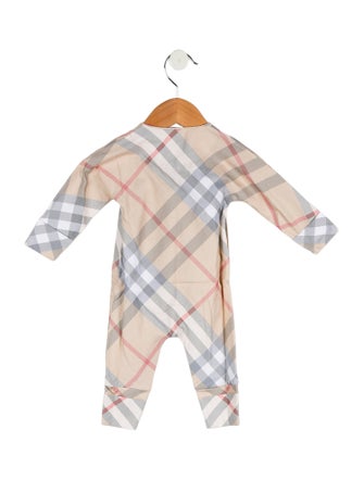 Burberry Woven Check One Piece