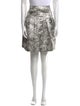 Burberry Prorsum Silk Knee-Length Skirt