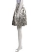 Burberry Prorsum Silk Knee-Length Skirt