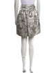 Burberry Prorsum Silk Knee-Length Skirt