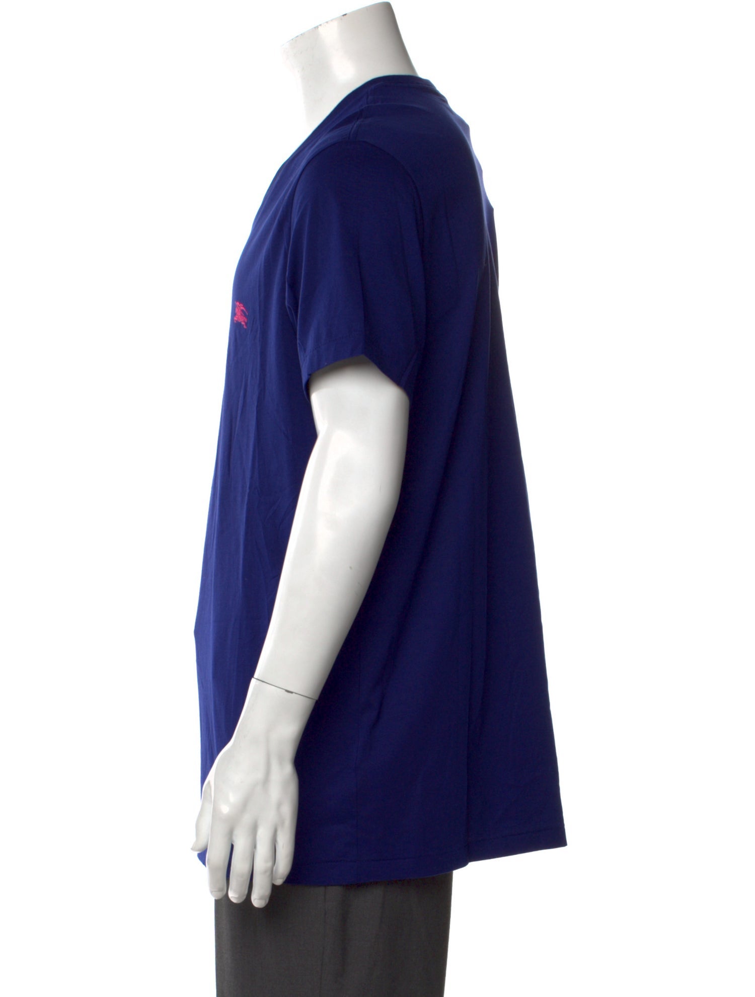 Burberry V-Neck Short Sleeve T-Shirt w/ Tags