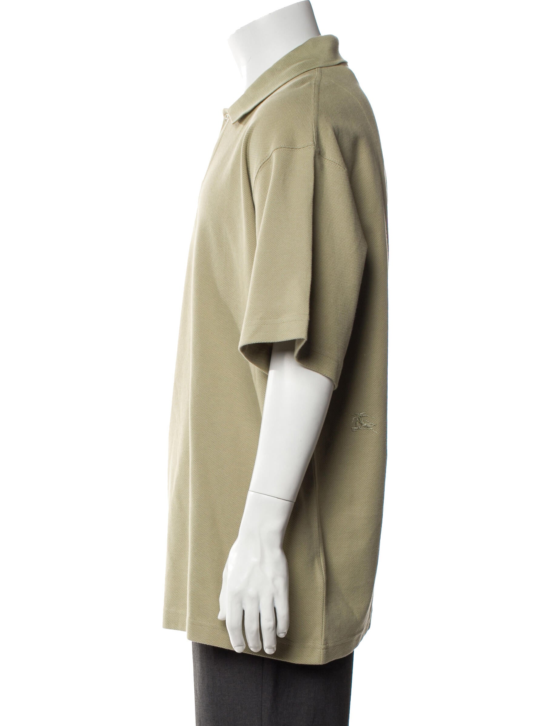 Burberry Collar Short Sleeve Polo Shirt w/ Tags