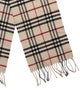 Burberry Merino Wool House Check Pattern Scarf