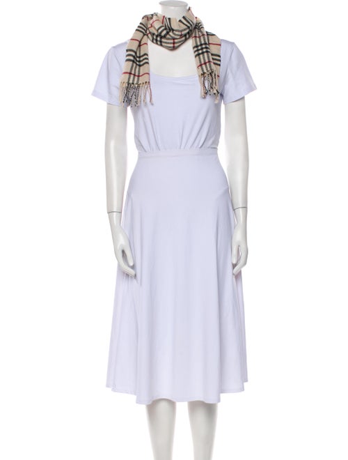 Burberry Merino Wool House Check Pattern Scarf