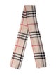 Burberry Cashmere House Check Pattern Scarf