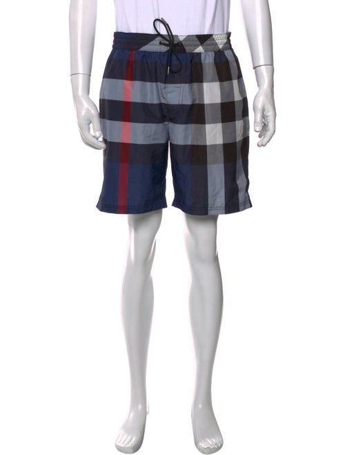 Burberry Exploded Check Pattern Swim Trunks