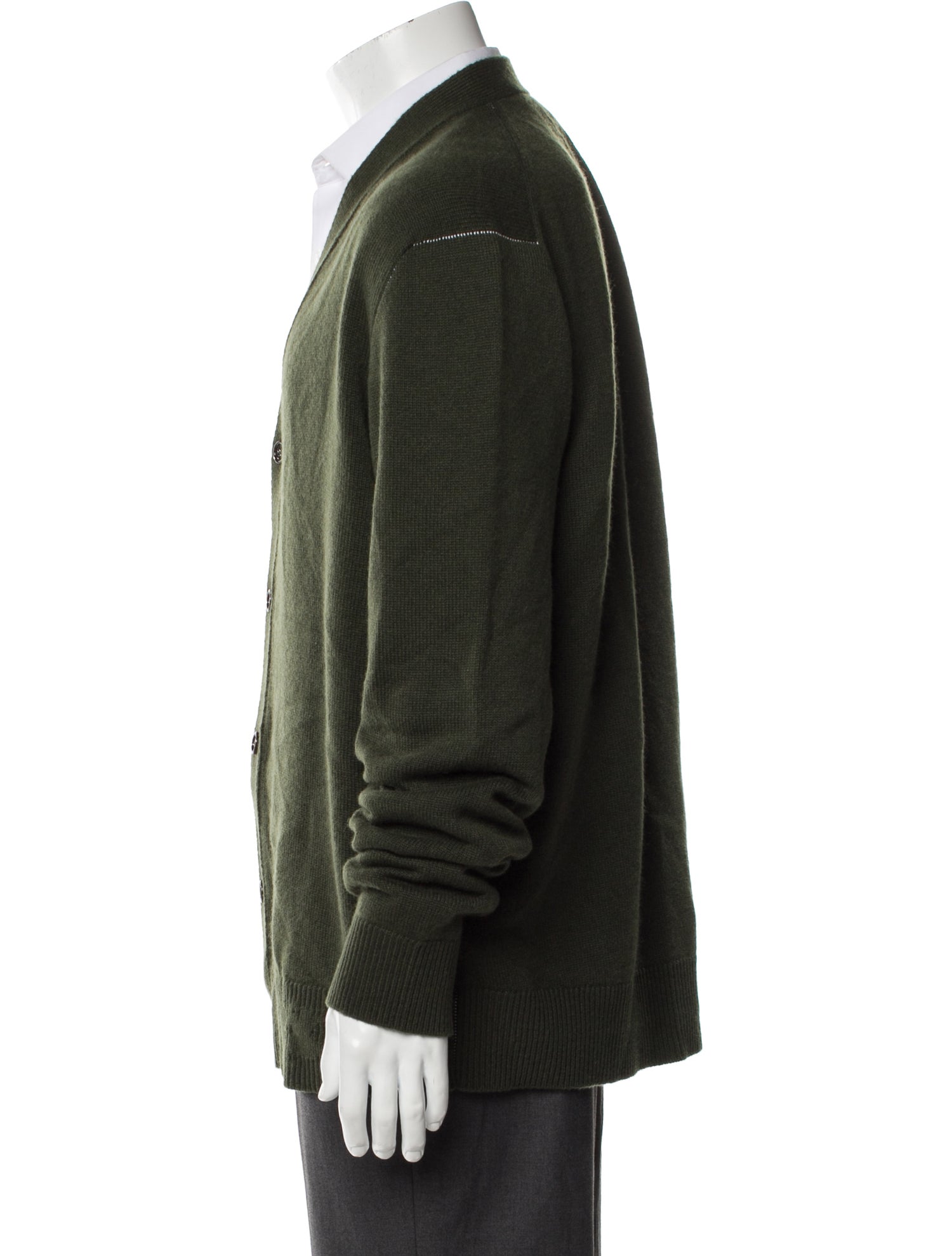 Burberry Cashmere V-Neck Cardigan w/ Tags