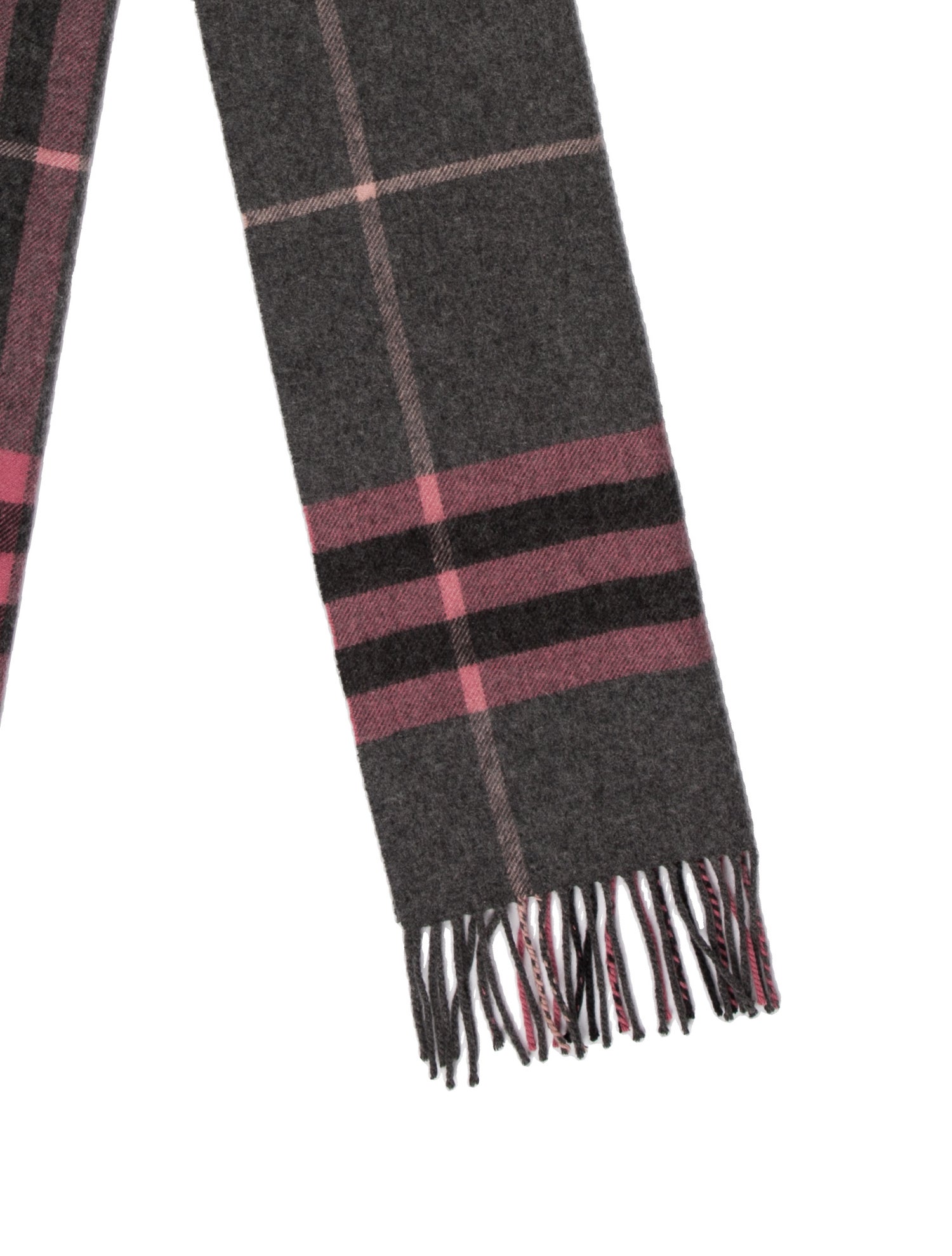 Burberry Cashmere House Check Pattern Scarf