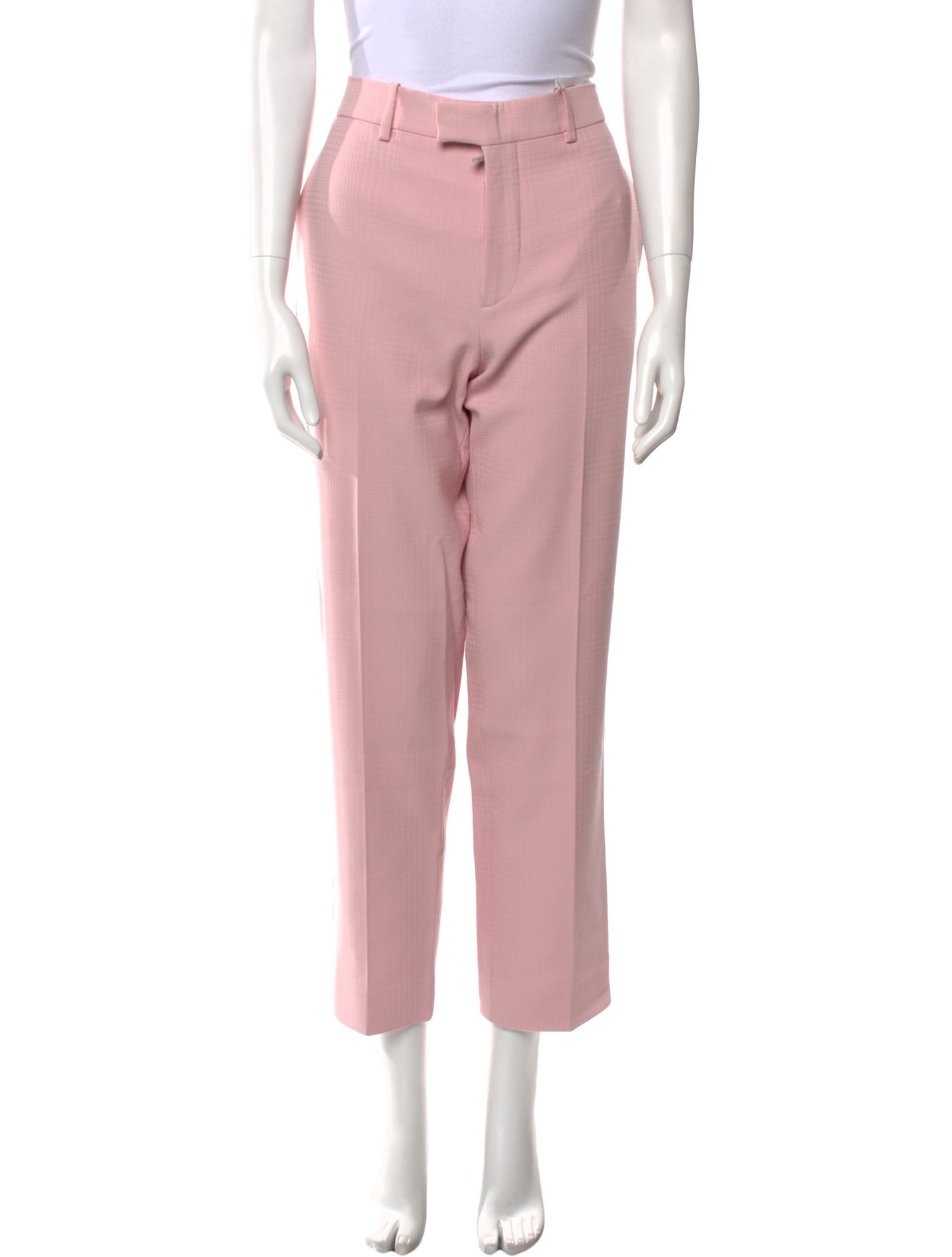 Burberry Virgin Wool Straight Leg Pants w/ Tags