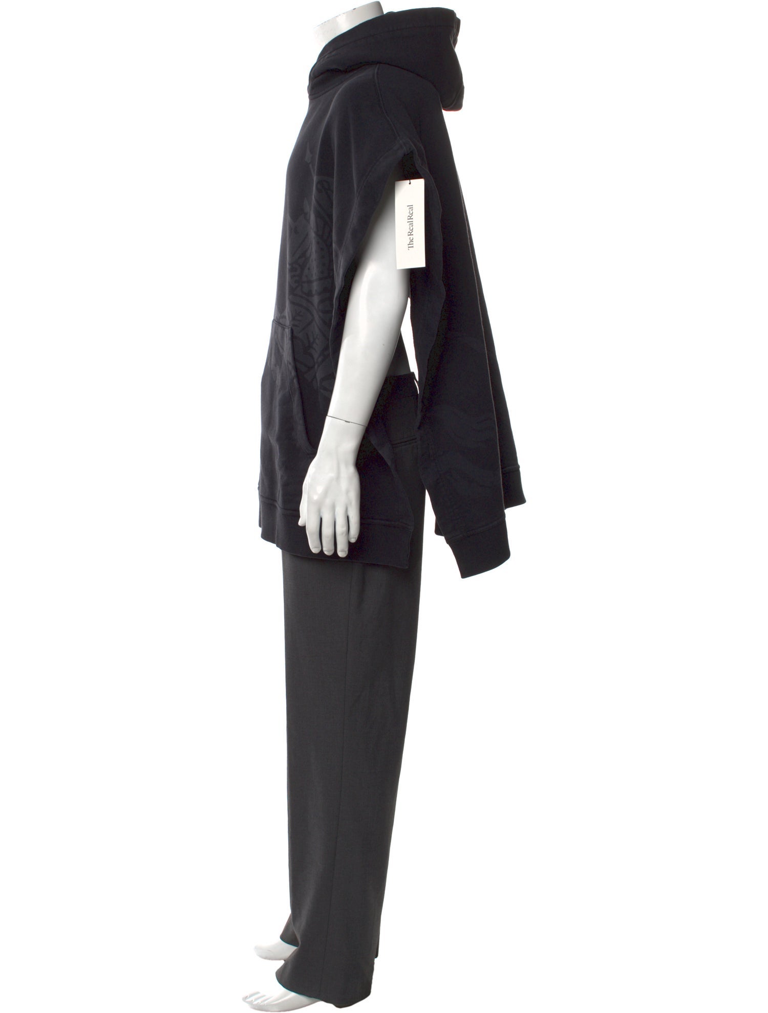 Burberry Crew Neck Short Sleeve Hoodie w/ Tags