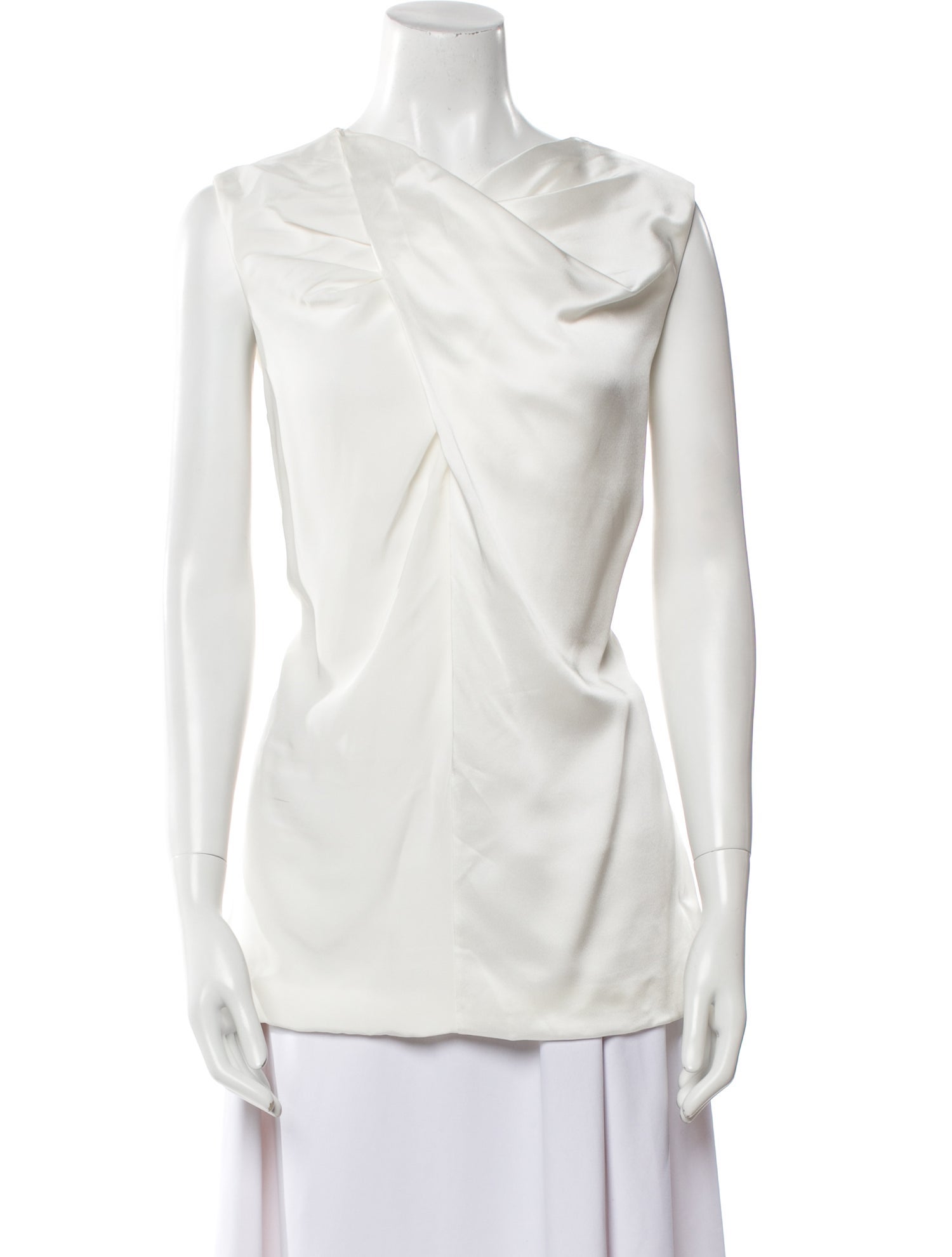 Burberry Cowl Neck Sleeveless Top