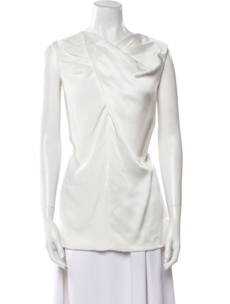 Burberry Cowl Neck Sleeveless Top