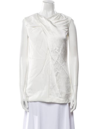 Burberry V-Neck Sleeveless Blouse