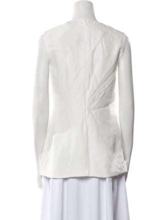 Burberry V-Neck Sleeveless Blouse