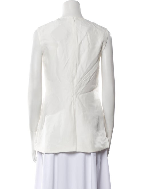 Burberry V-Neck Sleeveless Blouse