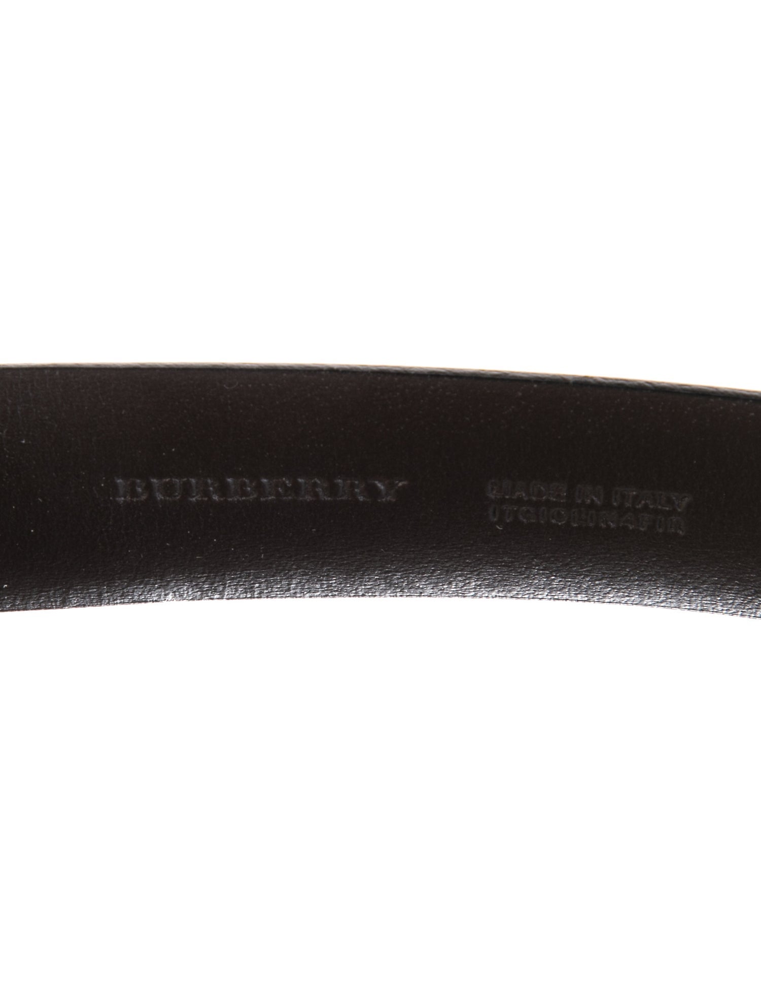Burberry Skinny Leather Waist Belt w/ Tags