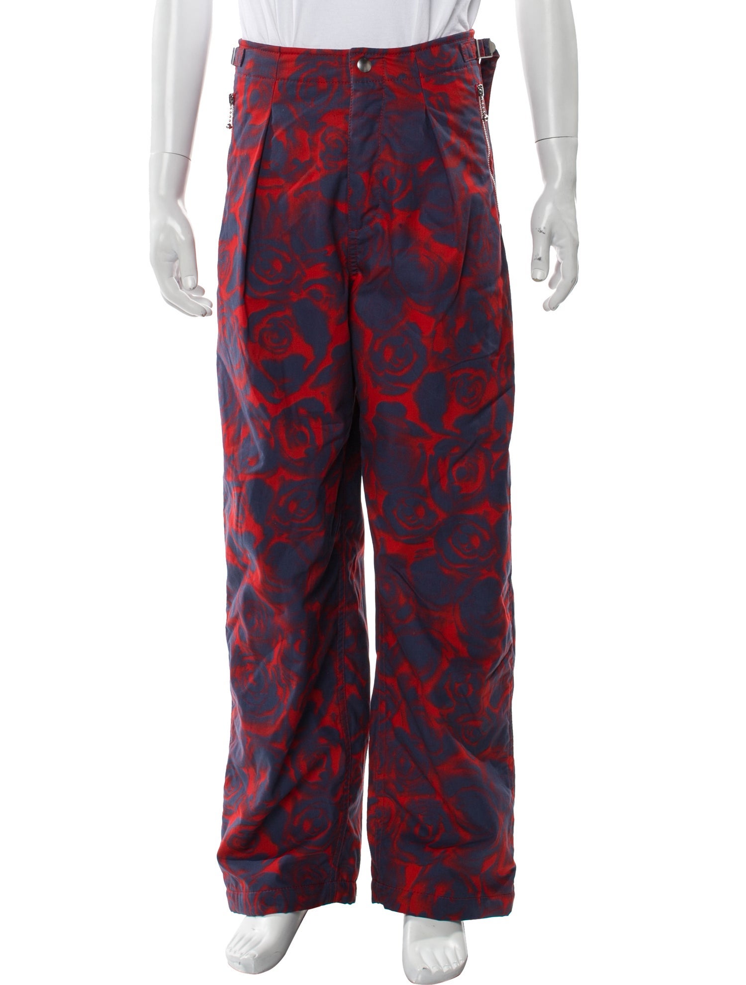 Burberry Floral Print Wide Leg Pants w/ Tags