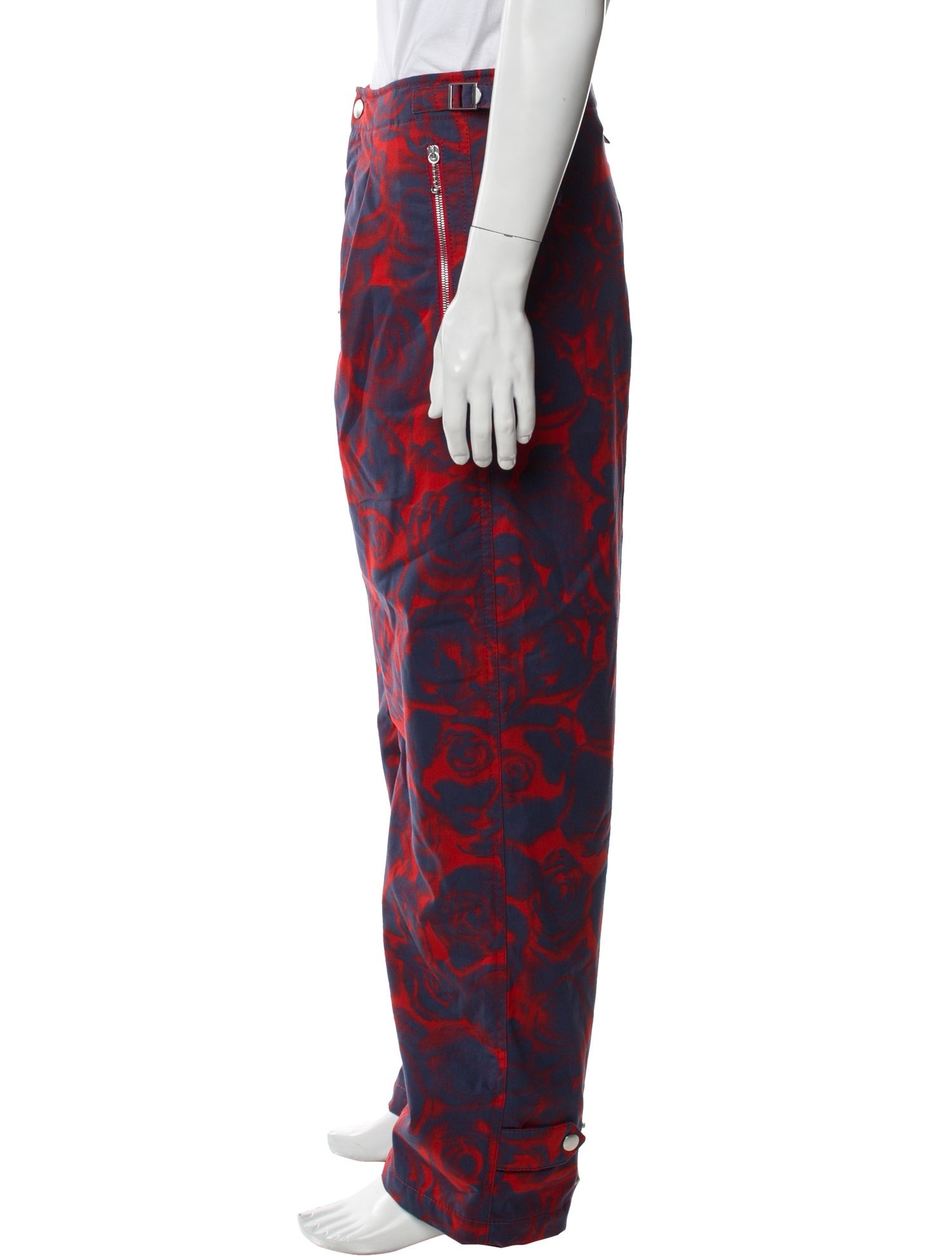 Burberry Floral Print Wide Leg Pants w/ Tags