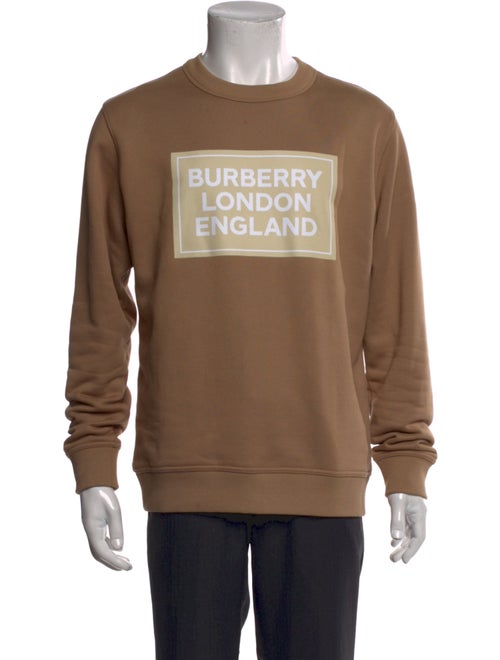 Burberry Graphic Print Crew Neck Pullover
