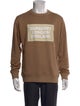 Burberry Graphic Print Crew Neck Pullover