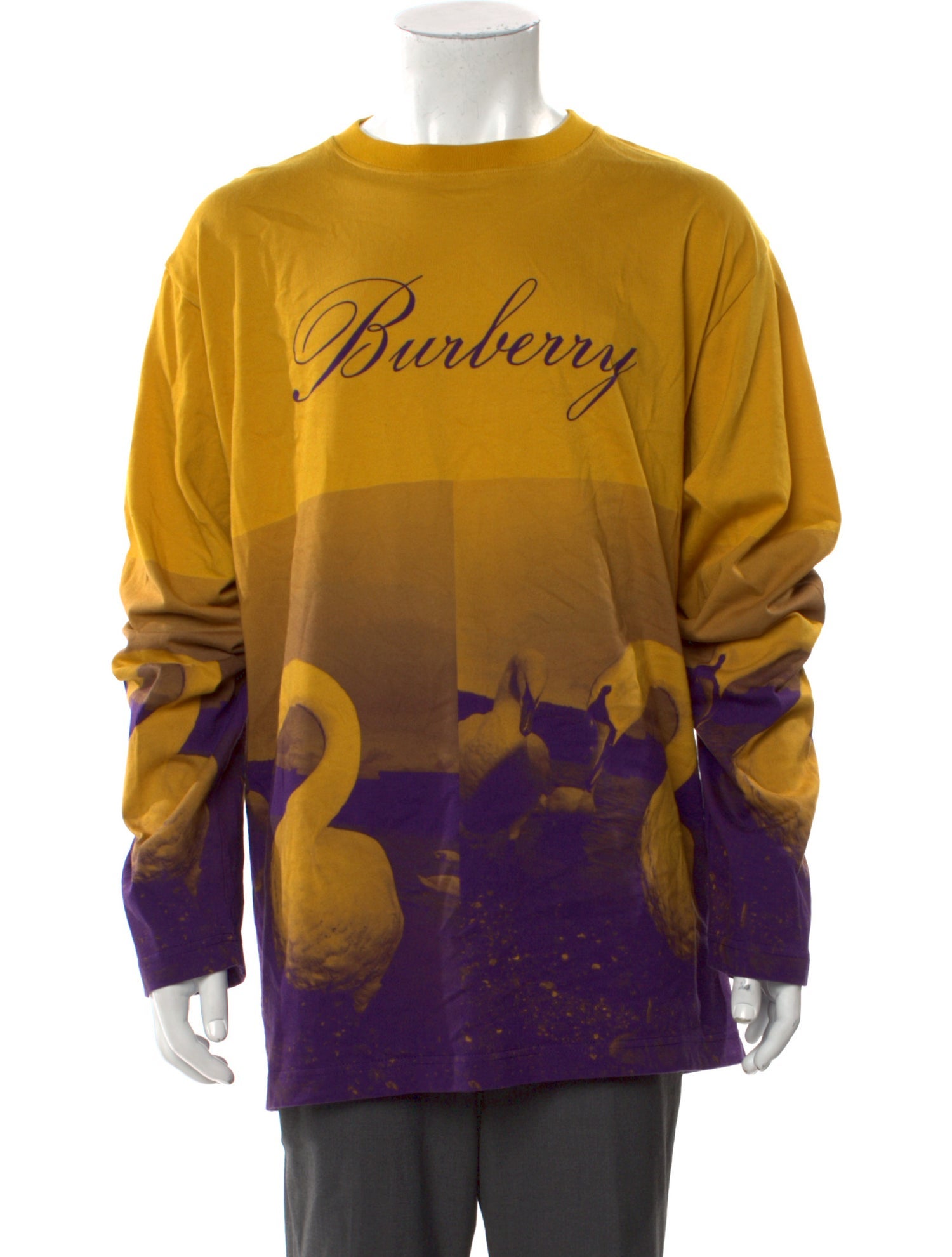 Burberry Graphic Print Crew Neck T-Shirt w/ Tags
