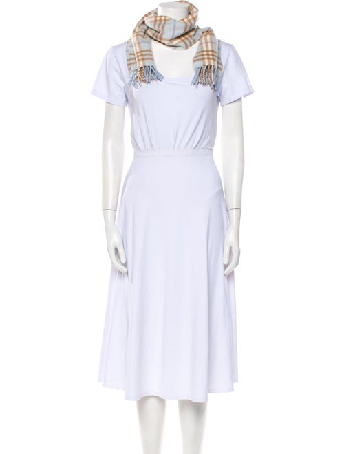 Burberry Silk TB Monogram Scarf