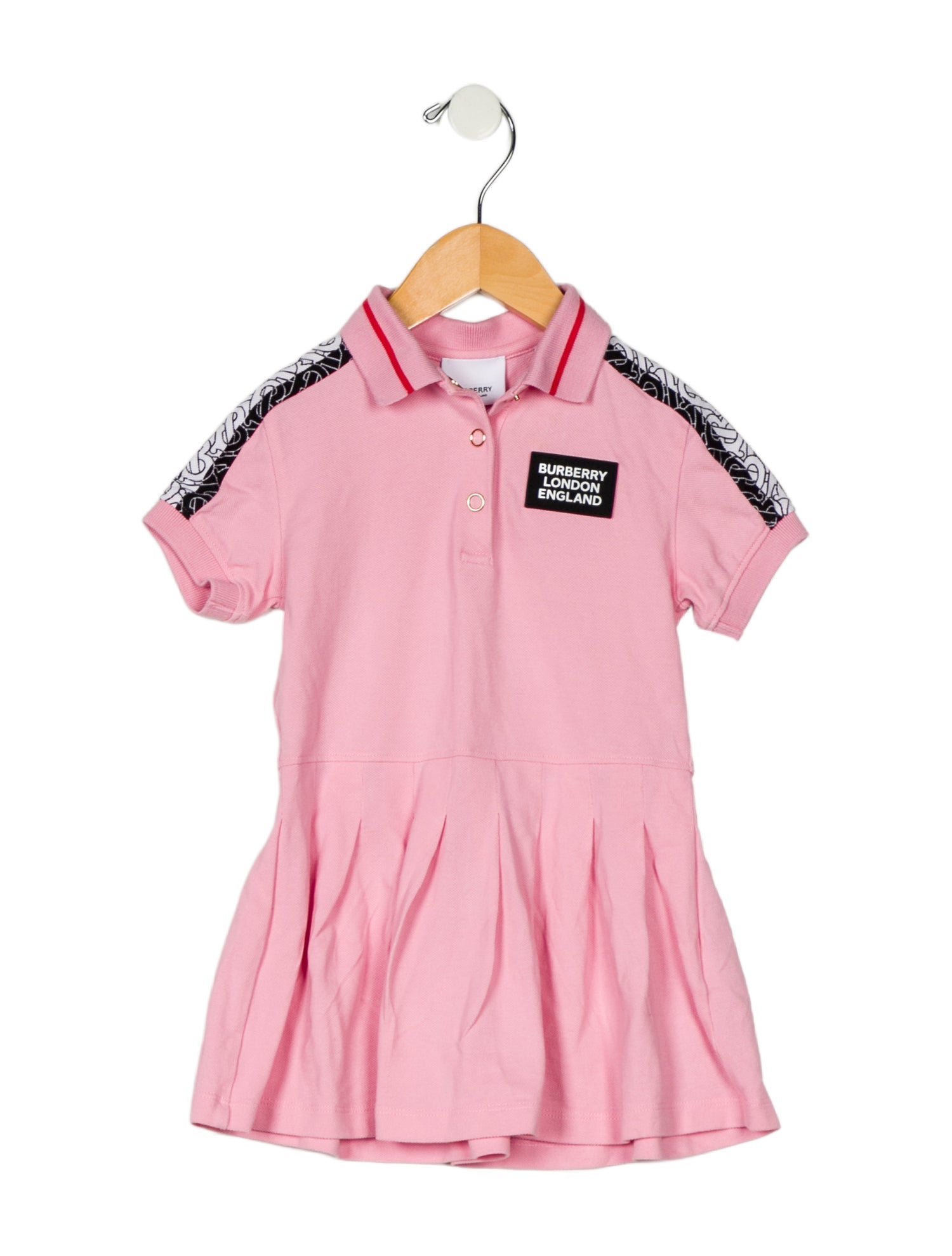 Burberry Burberry Girls' Pink Cotton Dress