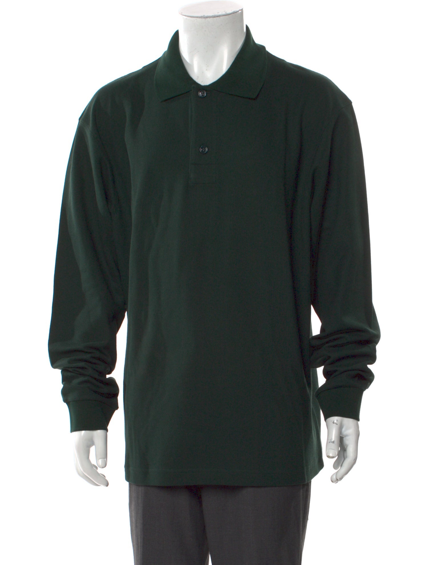 Burberry Collar Long Sleeve Polo Shirt w/ Tags