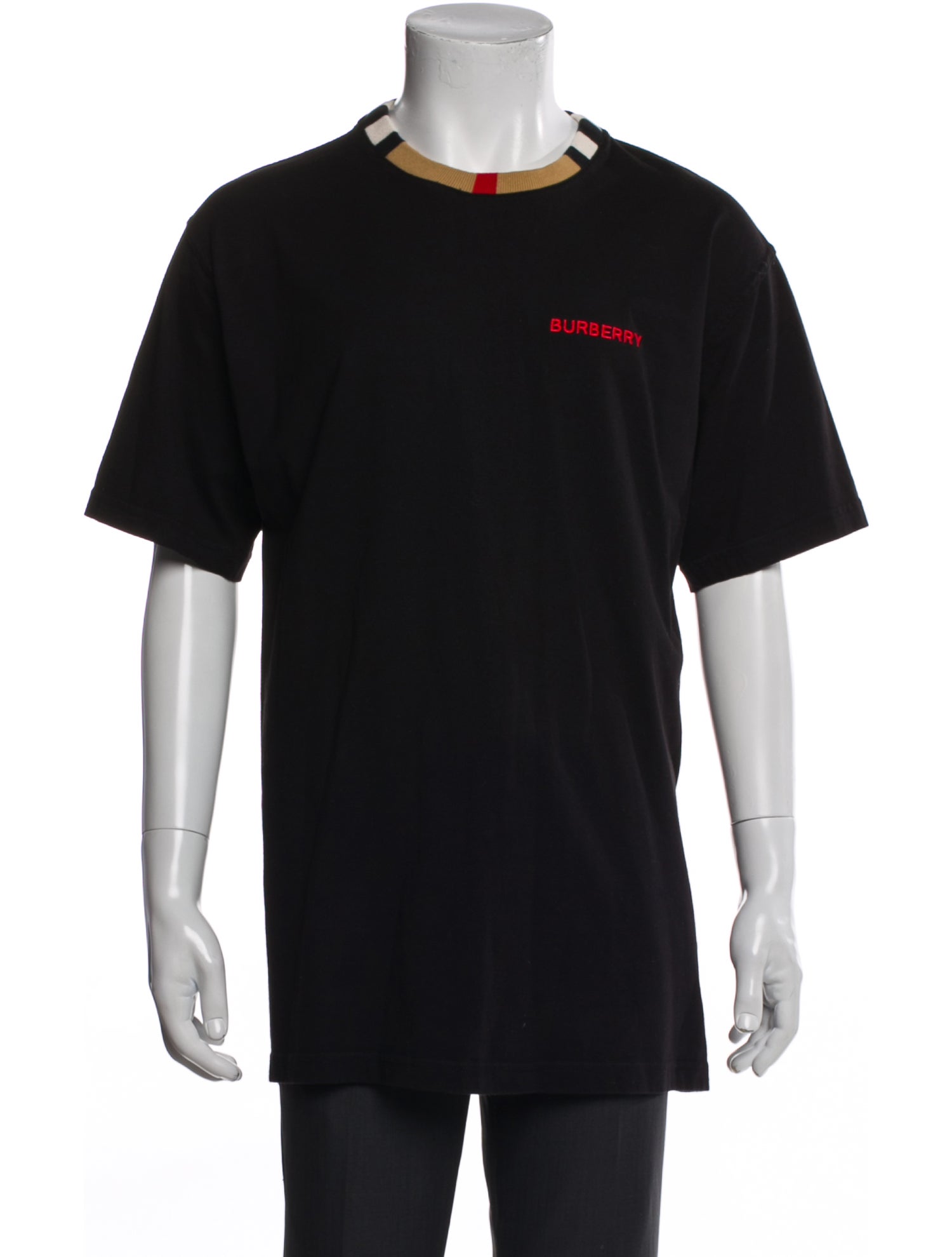 Burberry Graphic Print Crew Neck T-Shirt