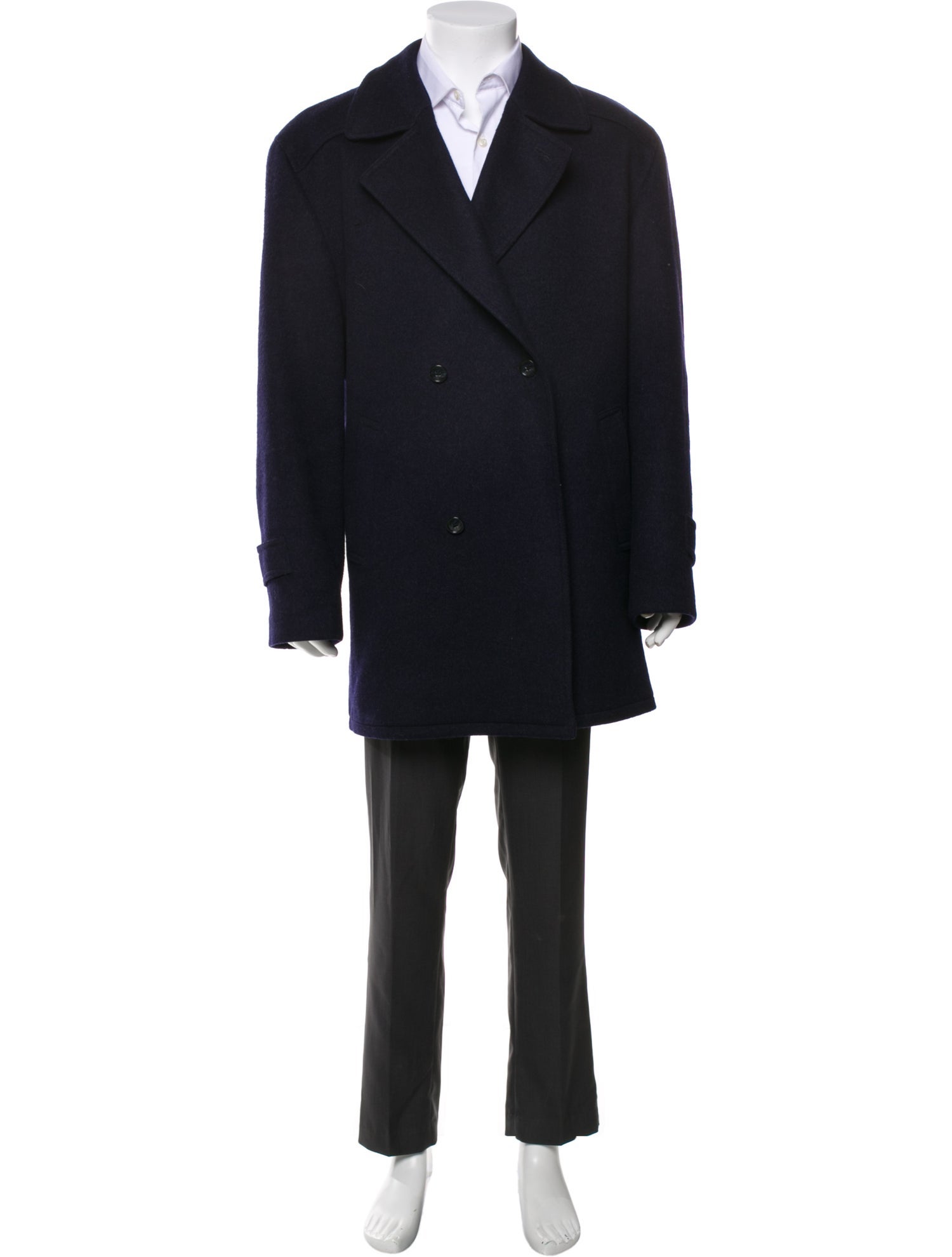 Burberry Abstract Check Overcoat