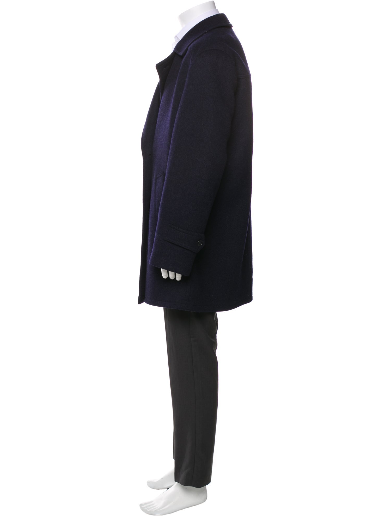 Burberry Abstract Check Overcoat