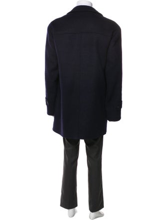 Burberry Abstract Check Overcoat