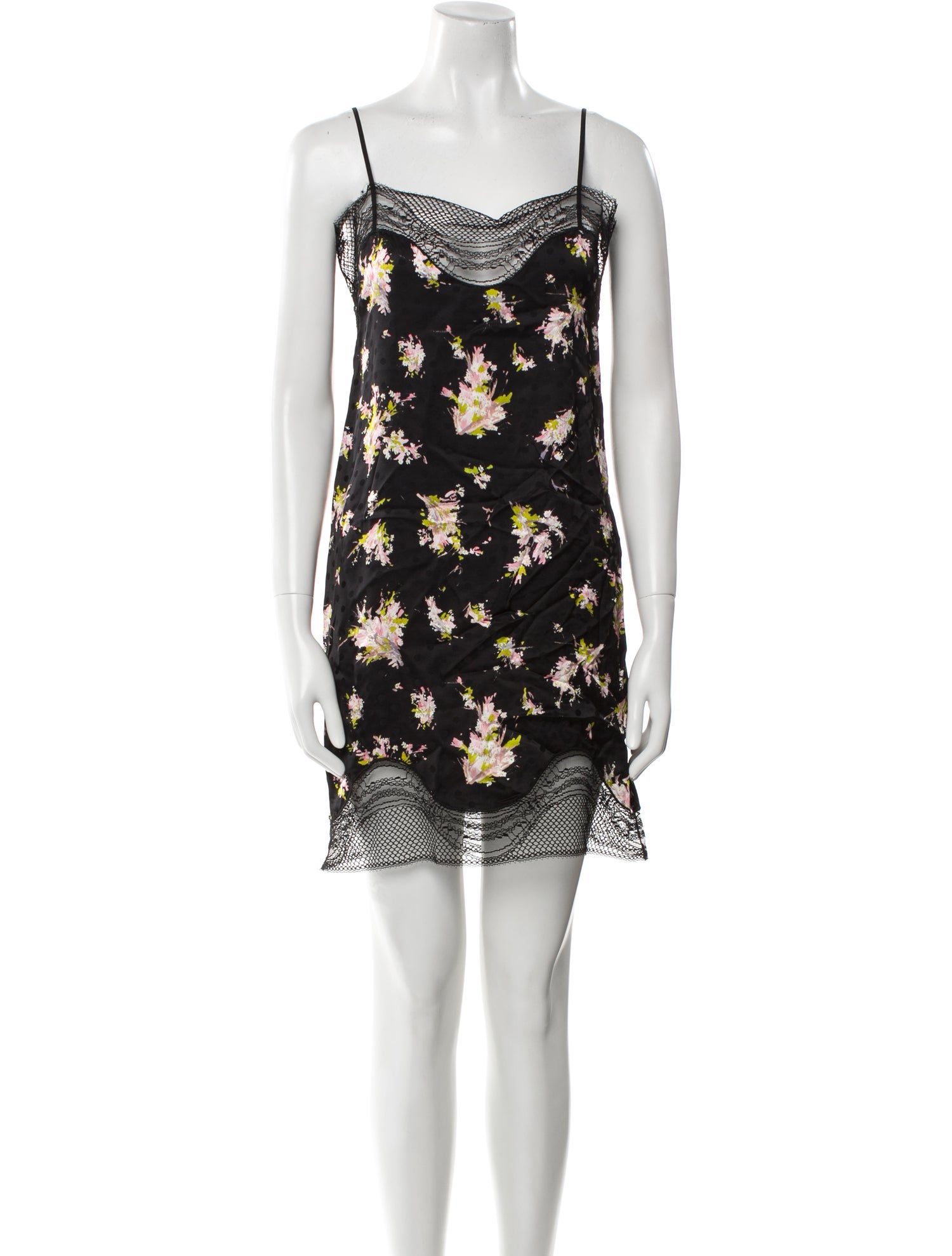 Burberry Floral Print Mini Dress w/ Tags