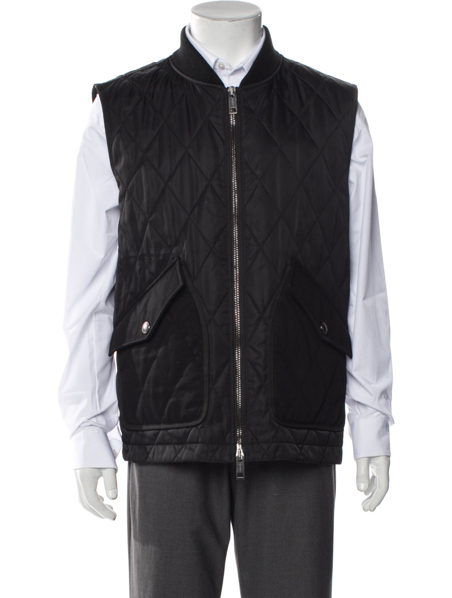 Burberry Abstract Check Vest