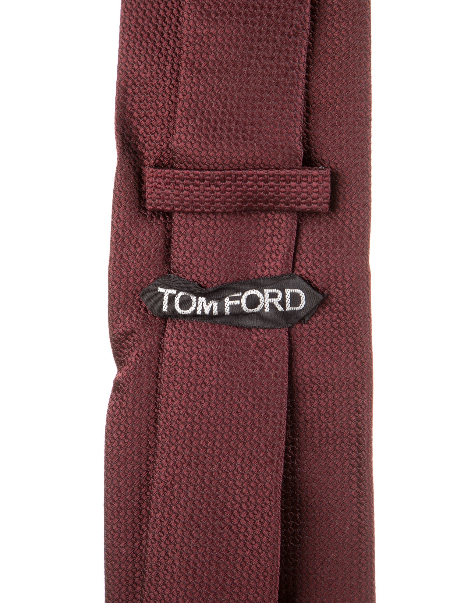 Tom Ford solid silk tie