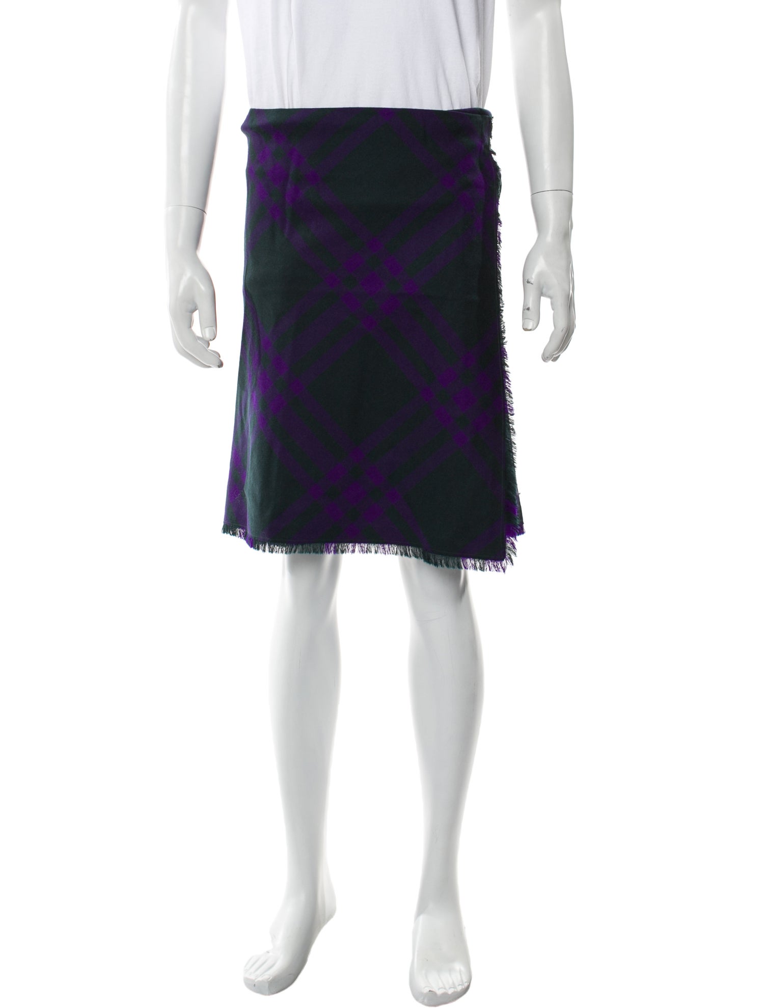 Burberry Wool Knee-Length Skirt w/ Tags