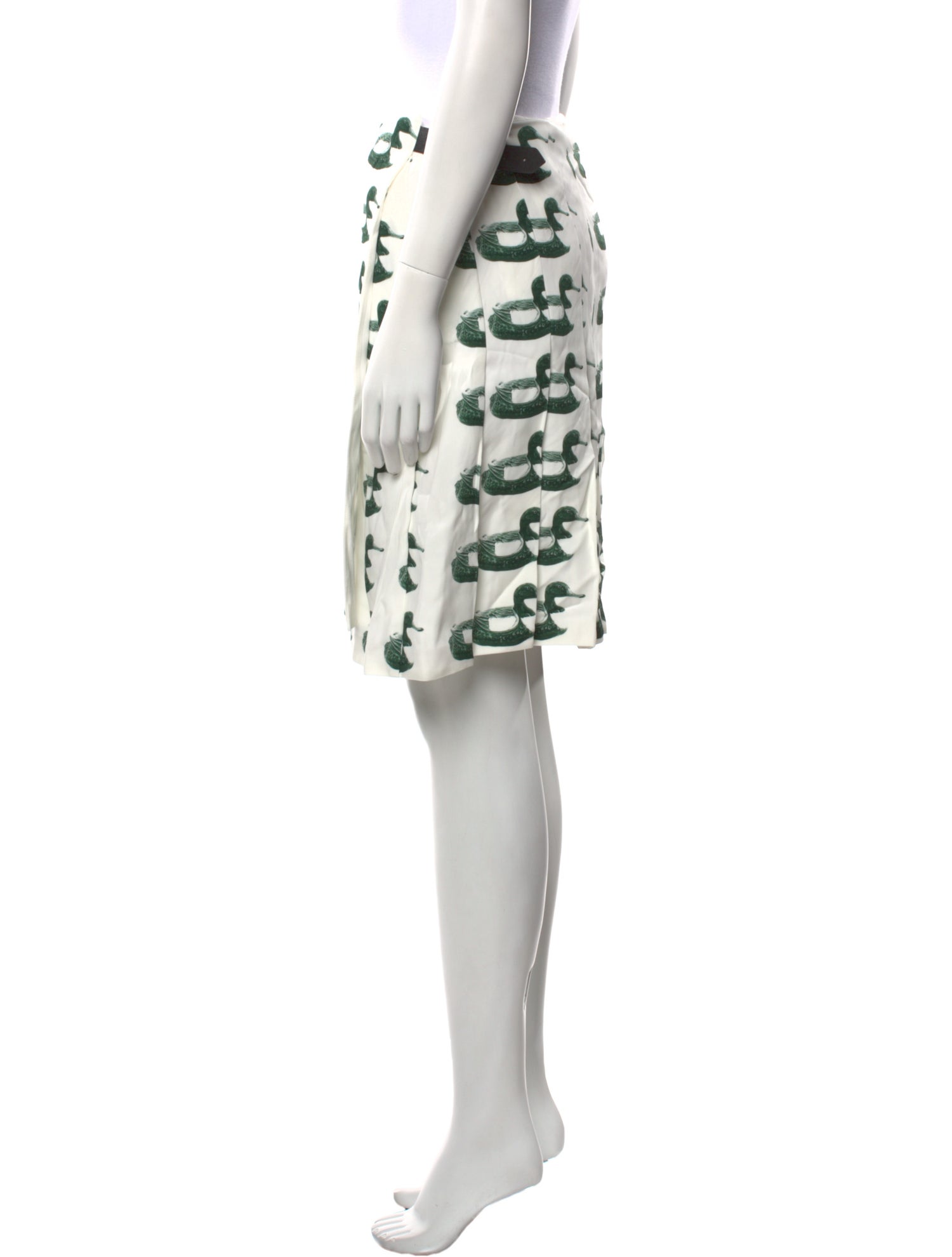Burberry Printed Knee-Length Skirt