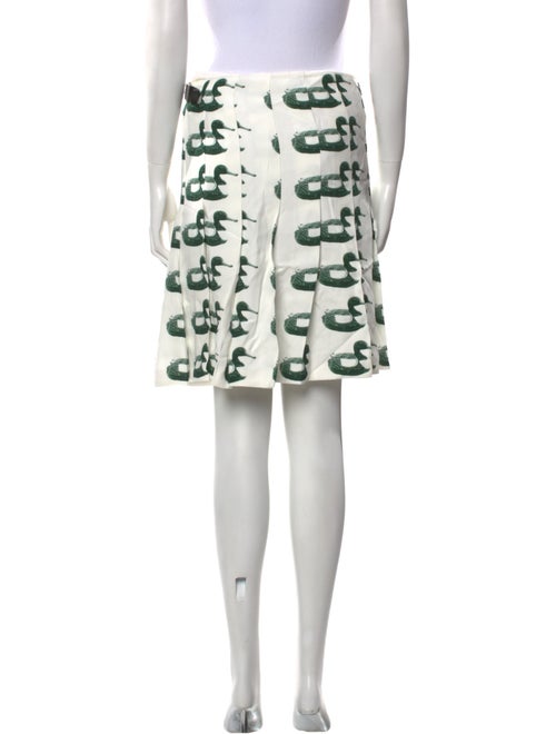 Burberry Printed Knee-Length Skirt