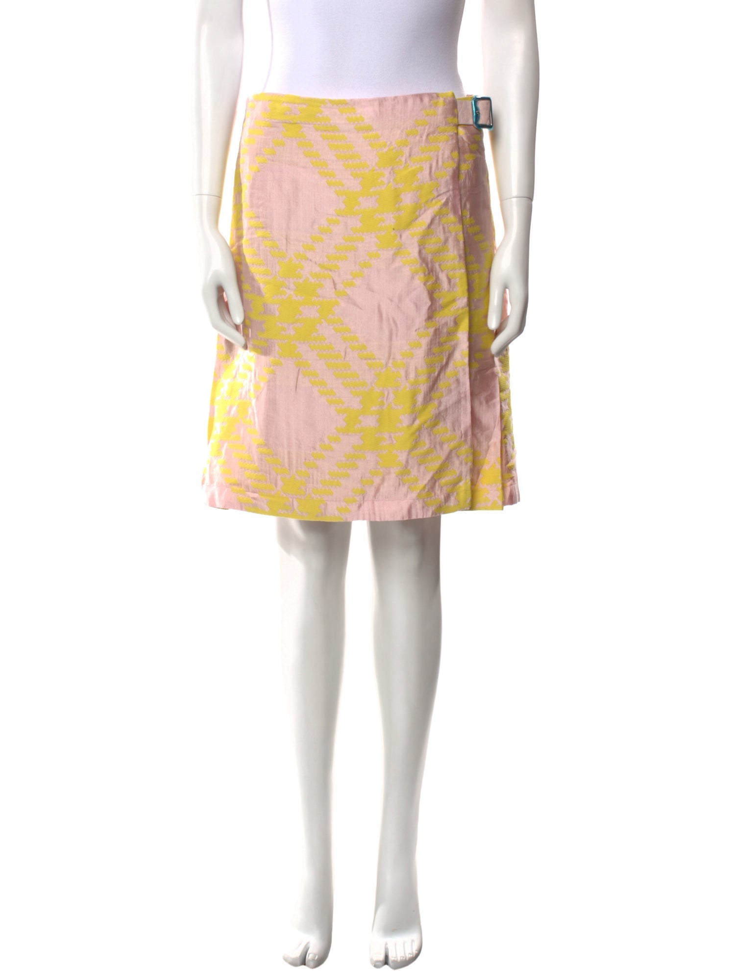 Burberry Printed Knee-Length Skirt w/ Tags